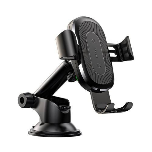 Uchwyt indukcyjny Baseus Gravity Car Mount kokpit Qi 10W