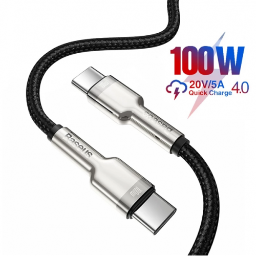 Kabel USB Type-C Baseus Cafule Series Metal Data Cable 100W