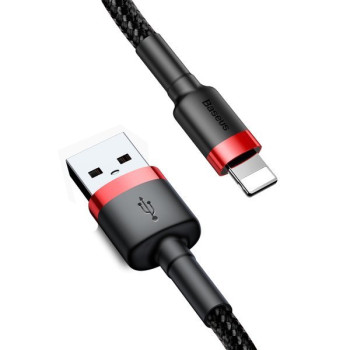 Kabel USB Lightning Baseus Cafule 2.4A 100cm
